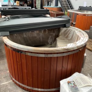 Hot Tub Acryl 200cm INT braun marmoriert Basic