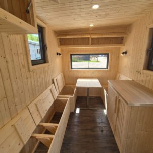 Mini Chalet 6.00m x 2.40m (2 Wohneinheiten für je 2-3 Personen)
